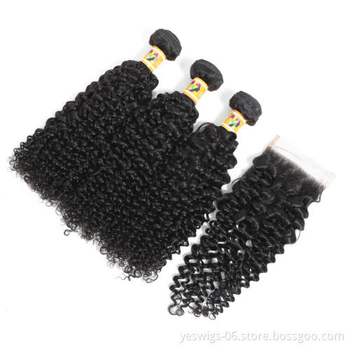 Raw Vietenam Human Hair Extensions Virgin Remy Cuticle Aligned Wholesale Kinky Curly Human Hair Weaving Bundle With Kinky Curls